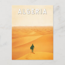 Algerien Reise Kunst Vintage