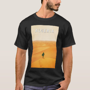 Algerien Reisen Kunst Vintag T-Shirt