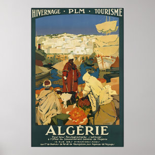 Algerien-Reiseposter Afrika-Kunst Afrikanischer Dr Poster