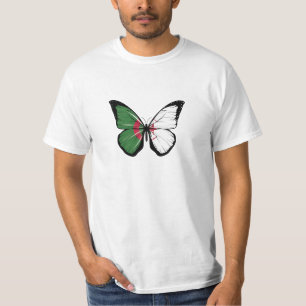 Algerien-Schmetterlingsflagge T-Shirt