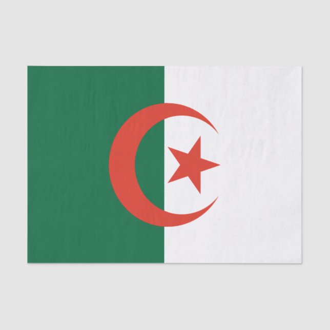Algerien Seidenpapier (Vorderseite)