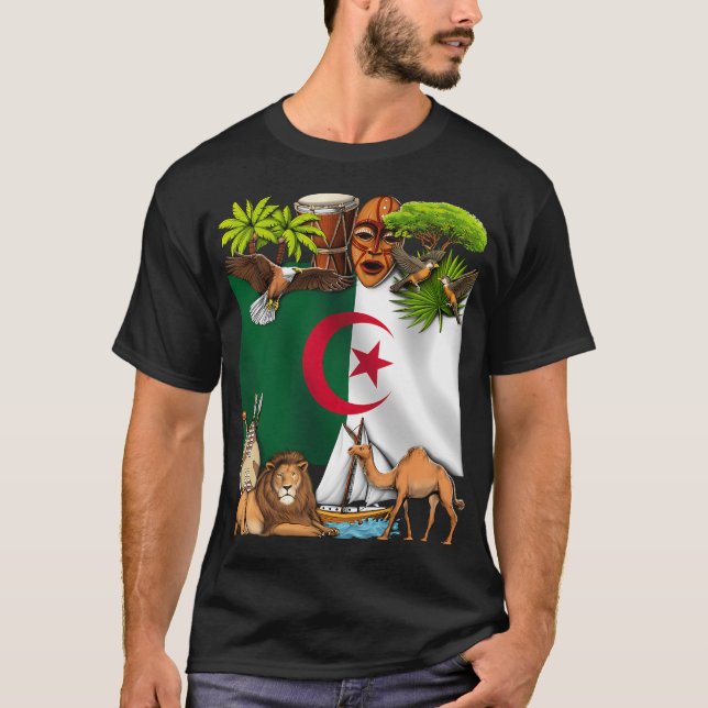 Algerien T-Shirt (Vorderseite)