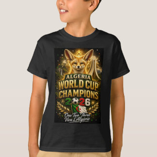 Algerien WM 2026 Champions Fußball-T-Shirt T-Shirt
