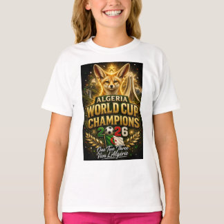 Algerien WM 2026 Champions Fußball-T-Shirt T-Shirt