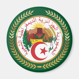 Algerienwappen Magnet