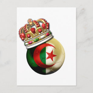 Algerienweltmeister Postkarte