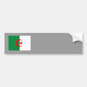 algerische Flagge Autoaufkleber