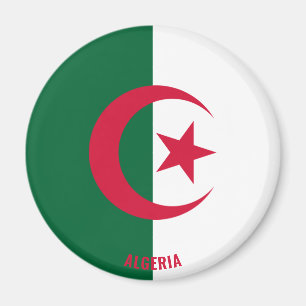 Algerische Flagge Charming Patriotic Magnet