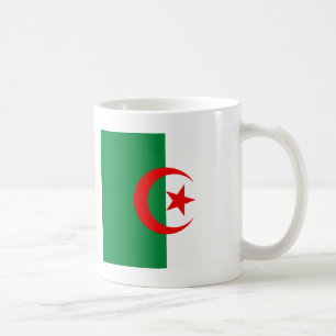 algerische Flagge Kaffeetasse