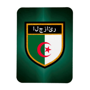 algerische Flagge Magnet
