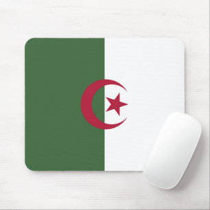 Algerische Flagge Mousepad