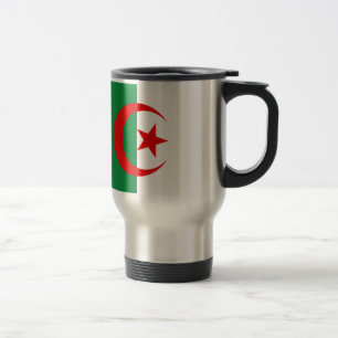 algerische Flagge Reisebecher