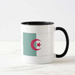 Algerische Flagge Tasse