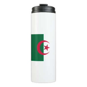 algerische Flagge Thermosbecher