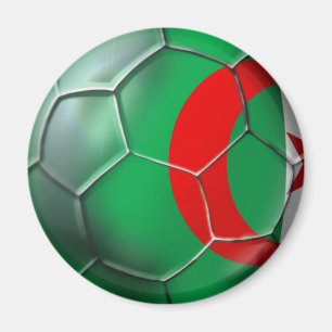 Algerische Fußballgeschenke Algerien-Flagge Magnet
