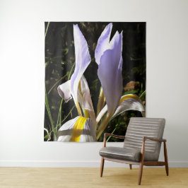 Algerische Iris Hyperrealistische Wildblume Malere Wandteppich