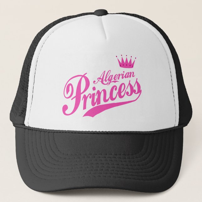Algerische Prinzessin Truckerkappe (Vorderseite)