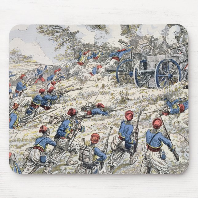 Algerische Riflemen der französischen Armee Mousepad (Vorne)