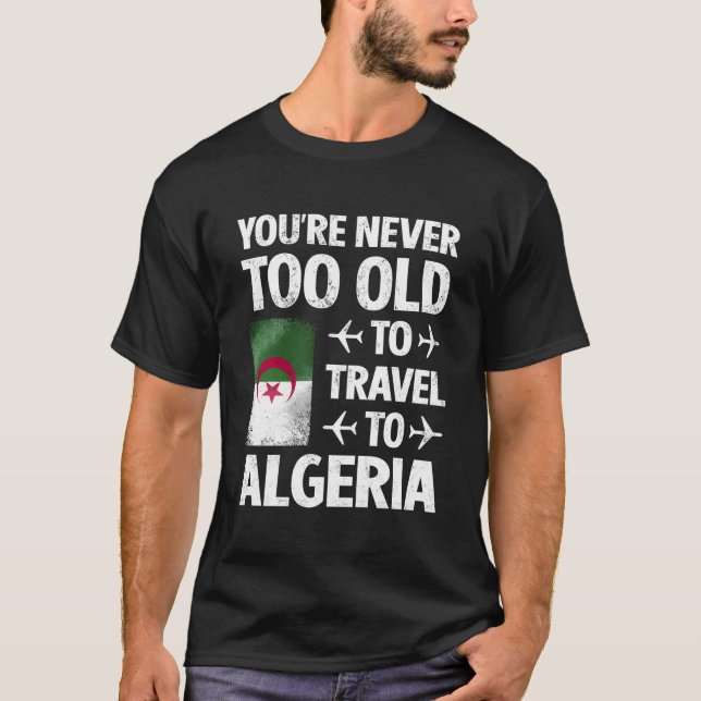 Algerische Roots Algerisches Erbe Stolz Alg T-Shirt (Vorderseite)