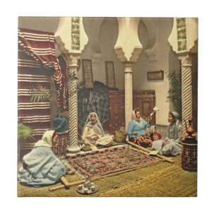 Algerische Teppichhersteller 1899 Fliese