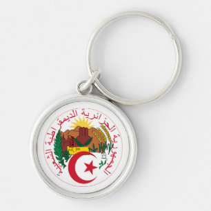 Algerischer Wappen-Schlüsselanhänger Schlüsselanhänger