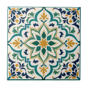 Algerisches Andalusisches Mosaik Luxus Geometrisch Fliese