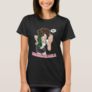 Algerisches Mädchen unzerbrechlich I Algerisches E T-Shirt