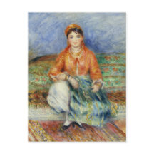 Algerisches Mädchen von Pierre-Auguste Renoir