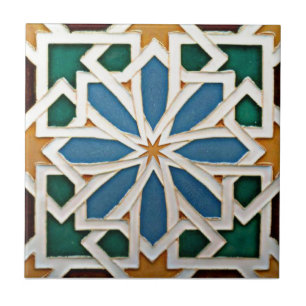 Algerisches Zellige Modell 2 Keramik Tile Fliese