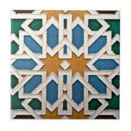 Algerisches Zellige Modell 4 Keramik Tile Fliese