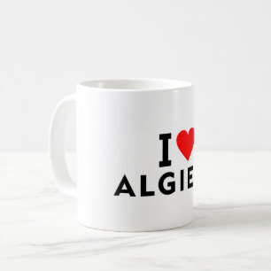 Algier Algerien liebe stadt herz wie reisen Kaffeetasse