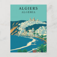 Algier, Algerien Vintage Reisen Kunst