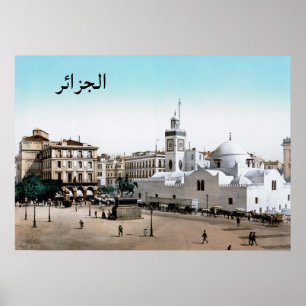 Algier im 19. Jahrhundert Poster
