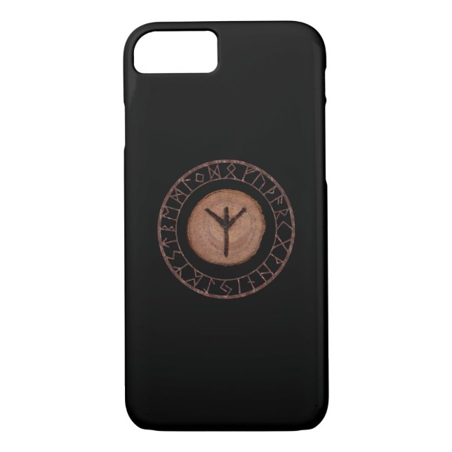 Algiz - ältere Futhark Rune Case-Mate iPhone Hülle (Rückseite)