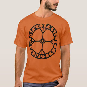 Algiz Rune Wisdom und Courage Amulett T-Shirt