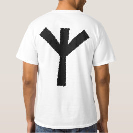'Algiz' Viking Protection Rune Shirt (groß)