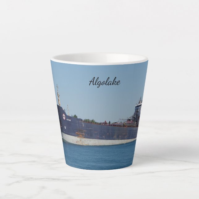 Algolake Latte Tasse (Vorderseite)