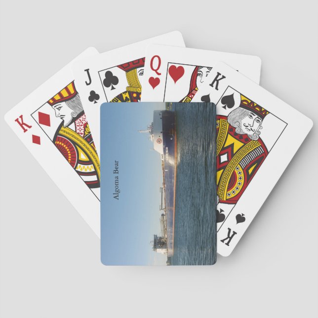 Algoma Bear Spielkarten (Rückseite)
