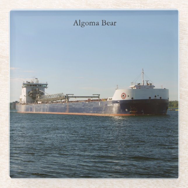 Algoma Bear Untersetzer (Vorderseite)