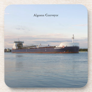 Algoma Conveyor Set von 6 plastischen Untersetzer