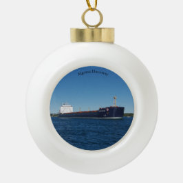 Algoma Discovery Ball oder Schneeflocke Keramik Kugel-Ornament