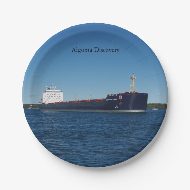 Algoma Discovery-Papierplatte Pappteller (Vorderseite)