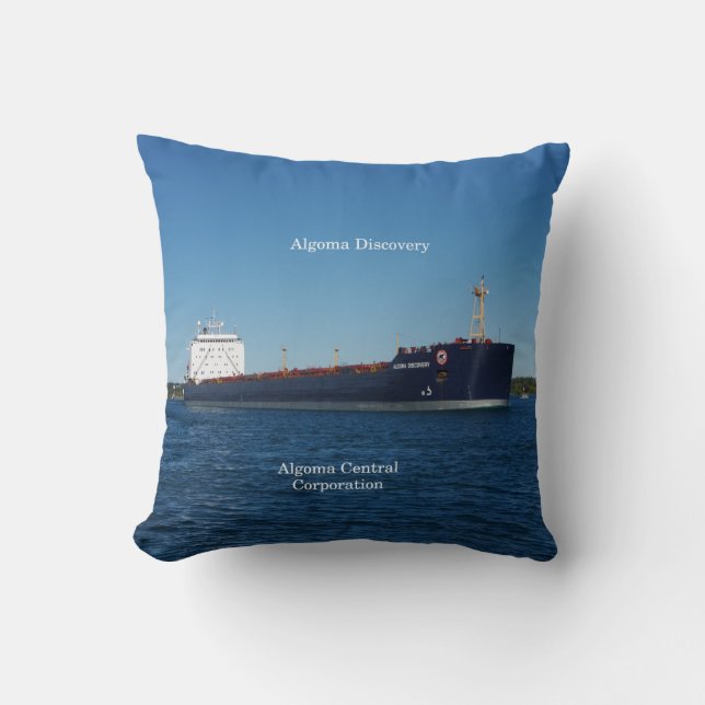 Algoma Discovery Square Kopfkissen Kissen (Vorderseite)