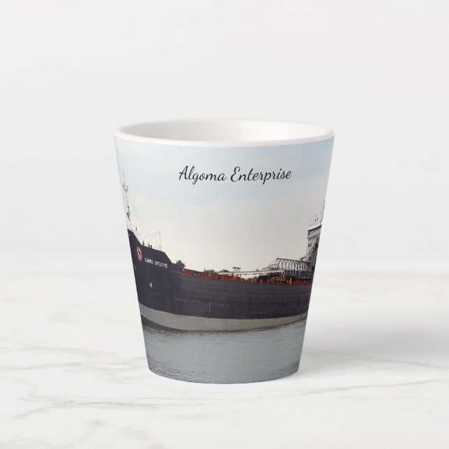 Algoma Enterprise latte Tasse (Vorderseite)