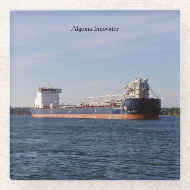 Algoma Innovator Glas Untersetzer (Vorderseite)