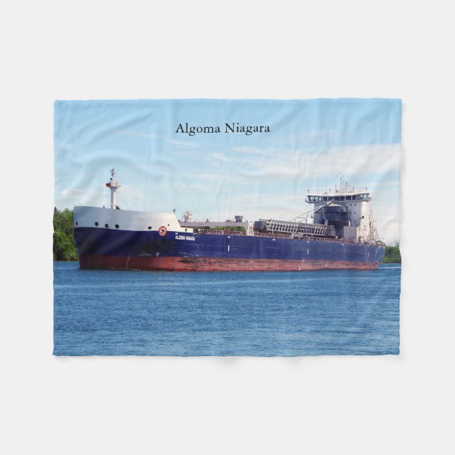 Algoma Niagara Fleece Decke (Vorderseite (Horizontal))