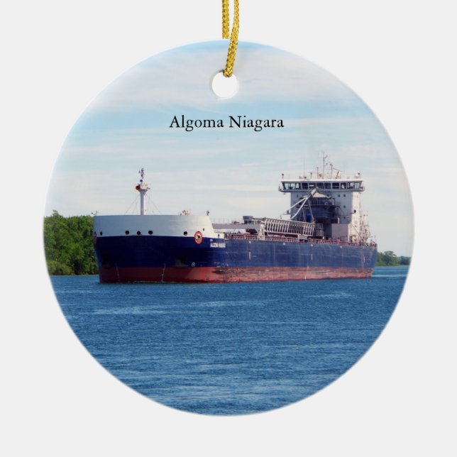 Algoma Niagara-Ornament Keramik Ornament (Vorne)