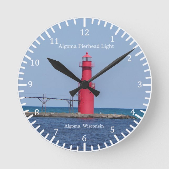 Algoma Pierhead Horloge lumineuse (Recto)