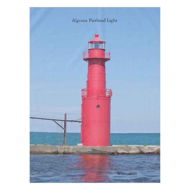 Algoma Pierhead Leichte Tischdecke (Vorderseite)