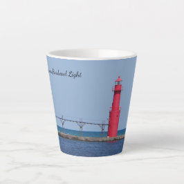 Algoma Pierhead Light Latte Tasse